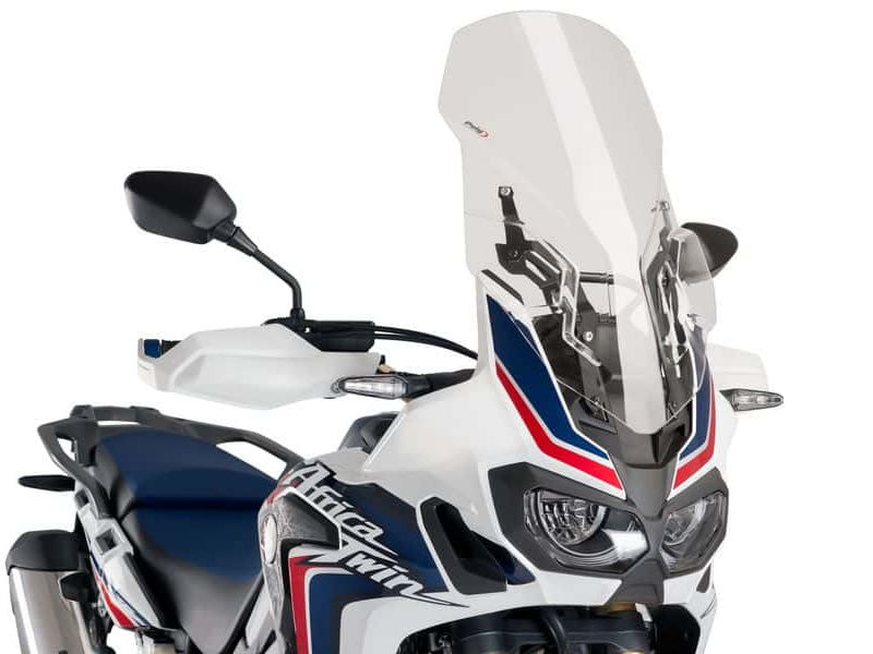 Adjustable Touring Screen With Support