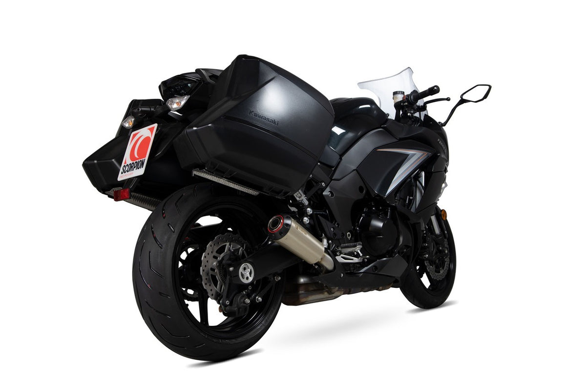 Scorpion Exhaust for Kawasaki Z1000SX '14-'16 (Red Power Pair)