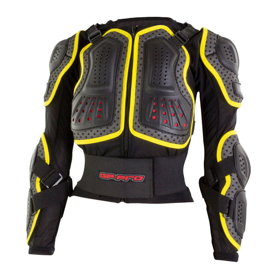 GP-Pro Ballistic Yellow Kids MX Protector Jacket - XS / Small