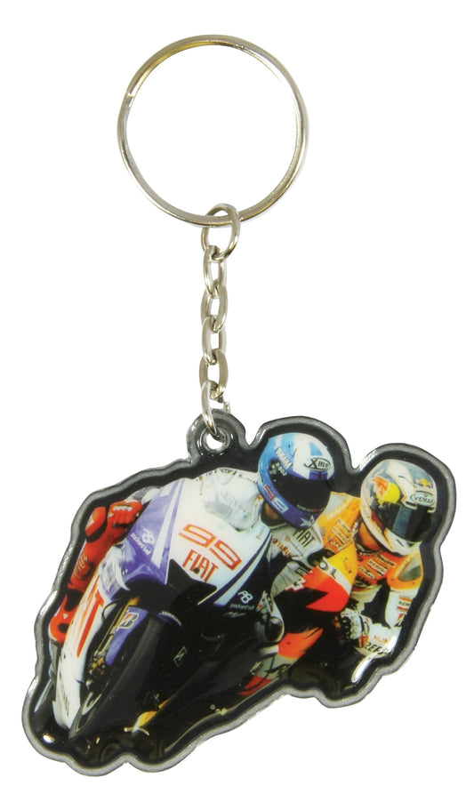 Motogp Pvc Keyfob Jorge Lorenzo #99 Fiat Yamaha