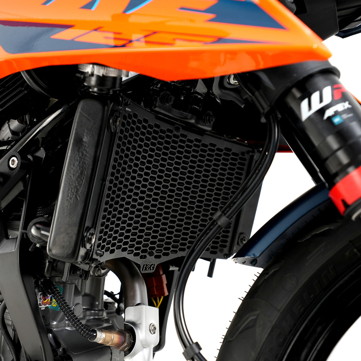 PRO Radiator Guard for KTM RC 390 / 125 / 200 '22-, Duke 125/250/390 '24-,Husqvarna Vitpilen 401 '24-