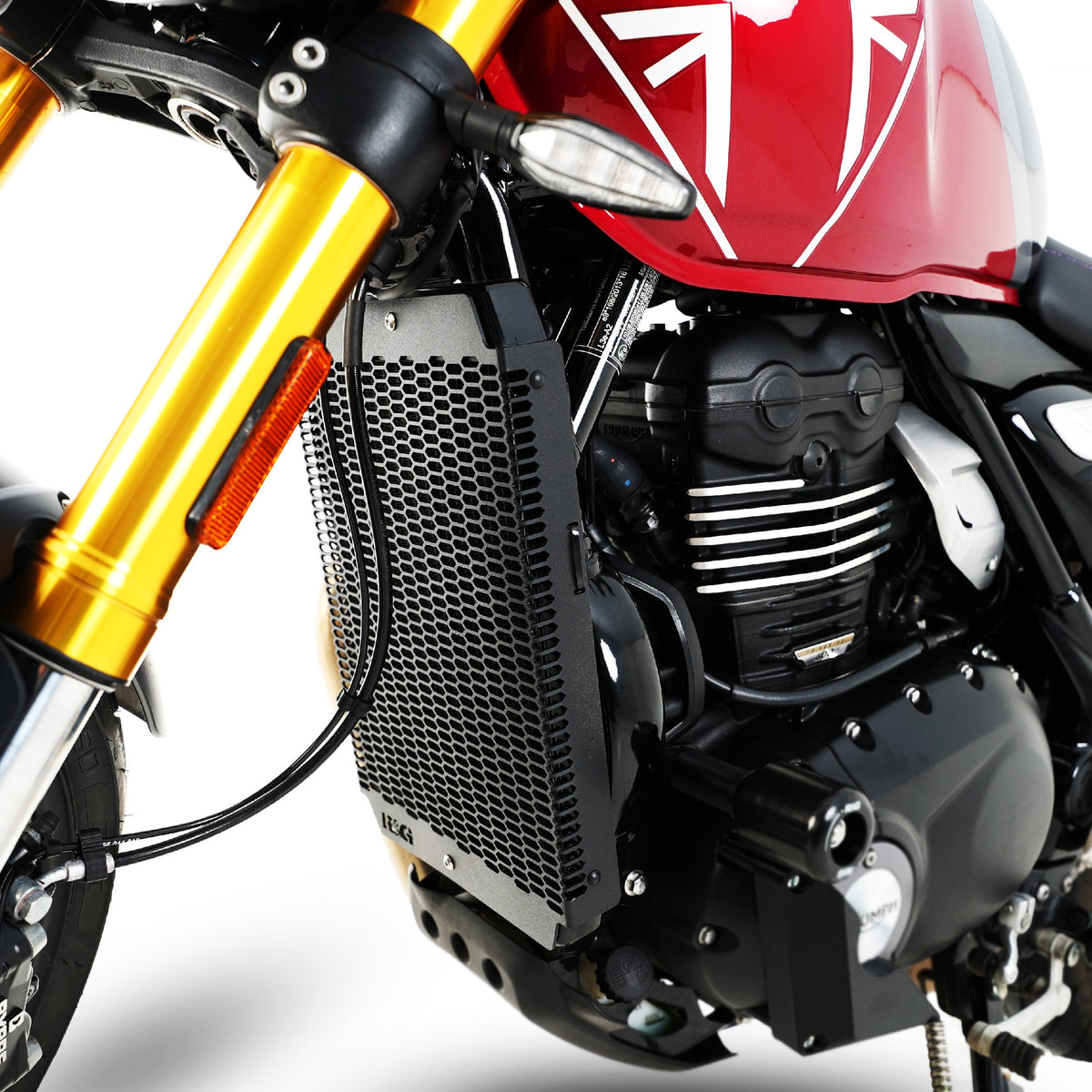 PRO Radiator Guard Triumph Speed 400 '24-, Scrambler 400 X '24- & Thruxton 400 '26-