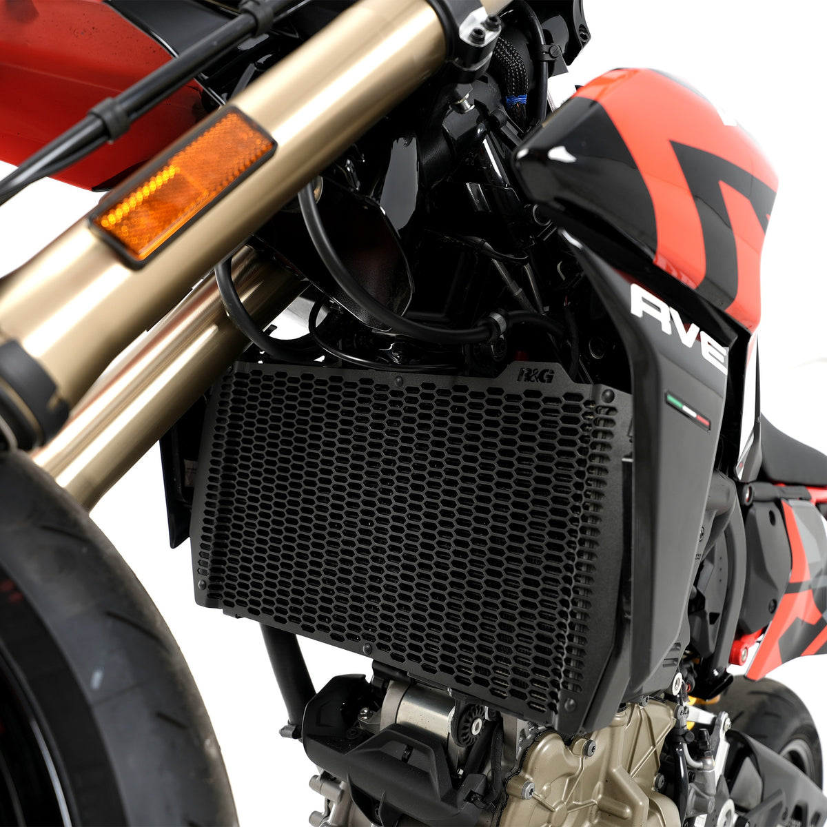 PRO Radiator Guard for Ducati Hypermotard 698 Mono/RVE ’24-25.