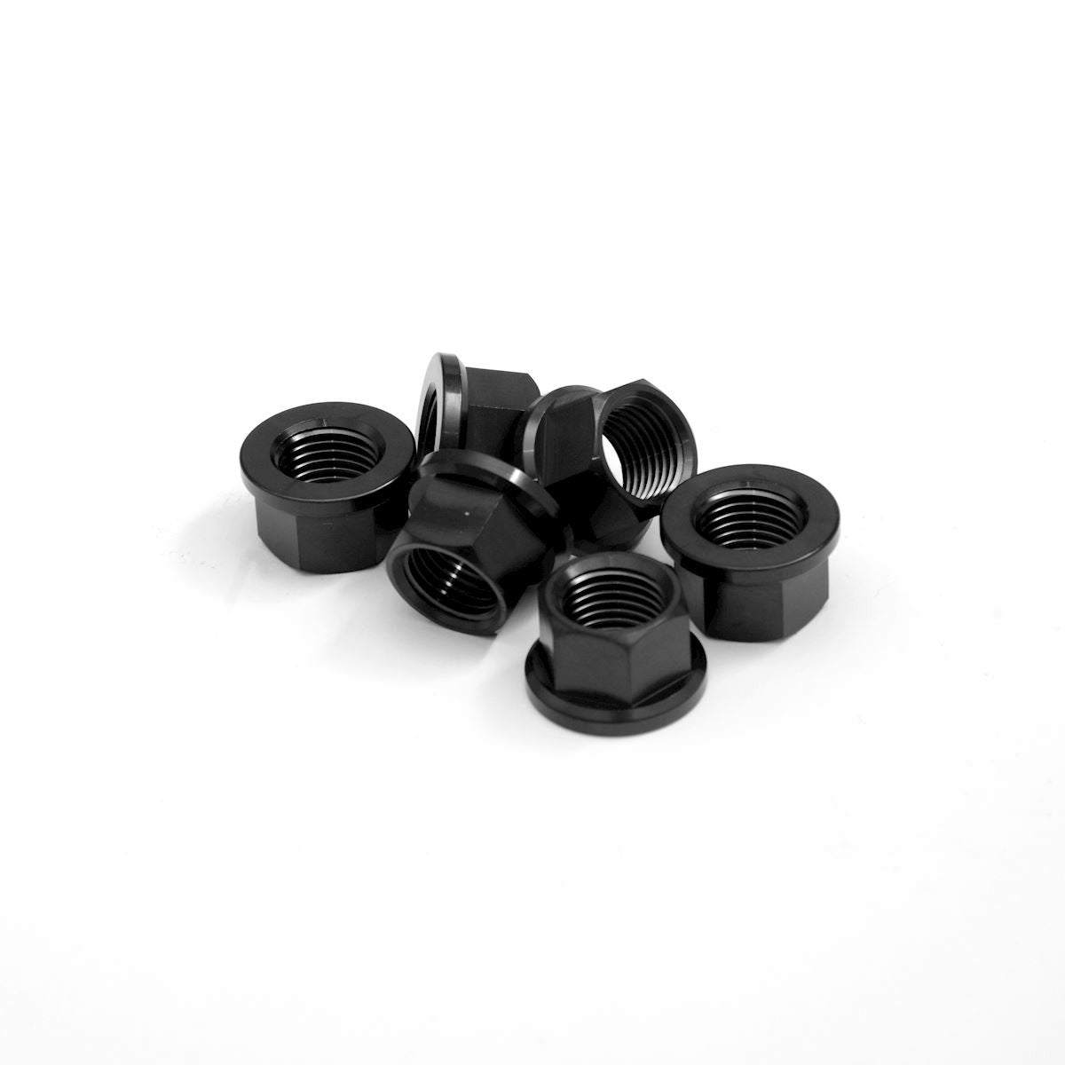 Titanium Sprocket Nuts M10x1.50 (6-piece set)