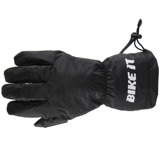 Bike It 5 Finger Rain Over-Gloves - Small/Medium