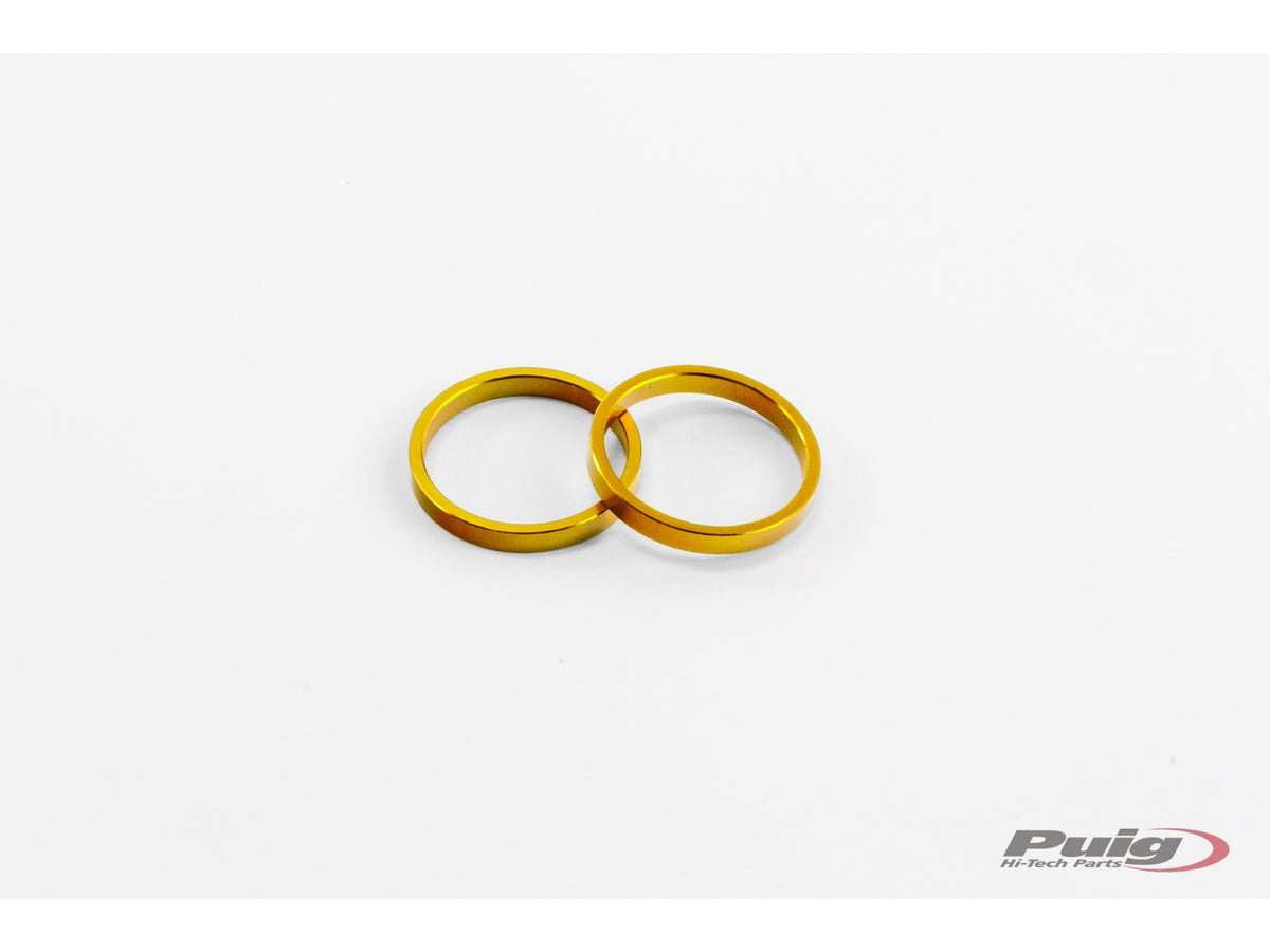 Rings For Short Bar Ends - Gold