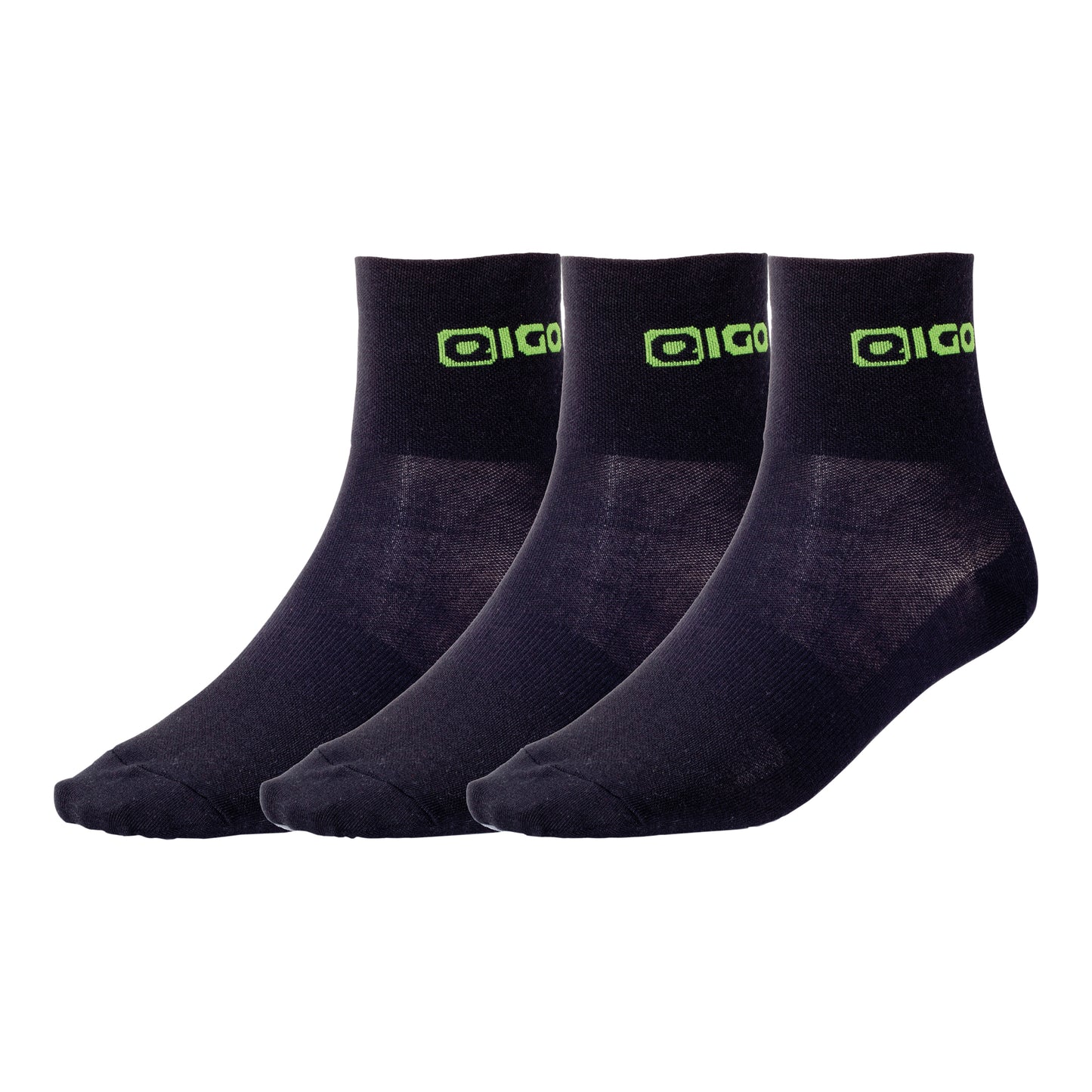 Eigo Socks Coolmax Black 3 Pack - S