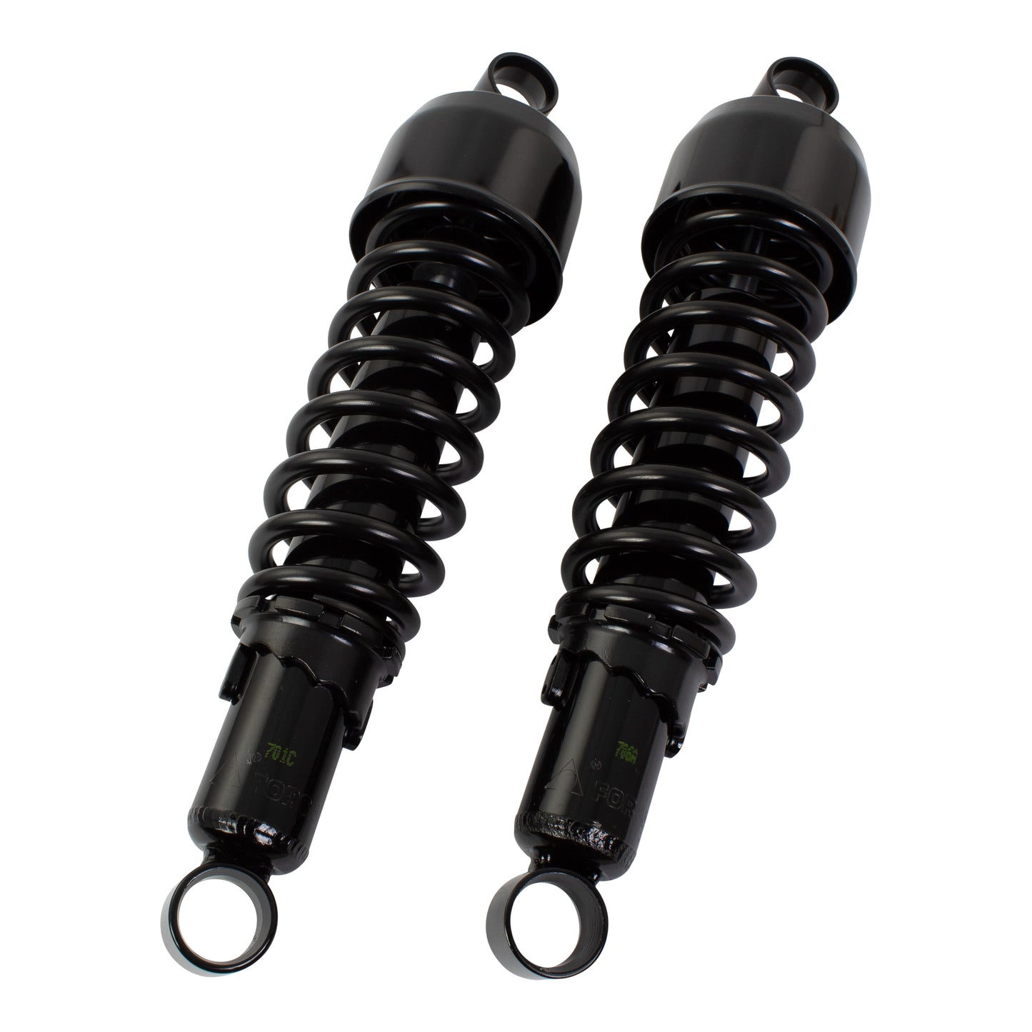 Bike It 305mm Eye To Eye Black Twin Shock Absorbers