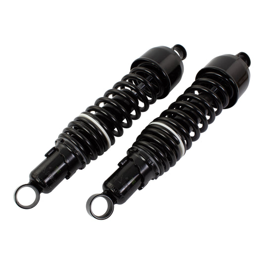 Bike It 325mm Eye To Eye Black Twin Shock Absorbers