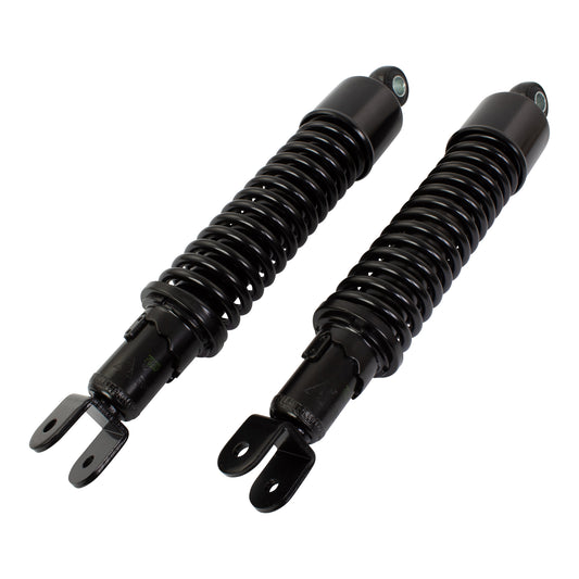 Bike It 320mm Eye To Fork Black Twin Shock Absorbers