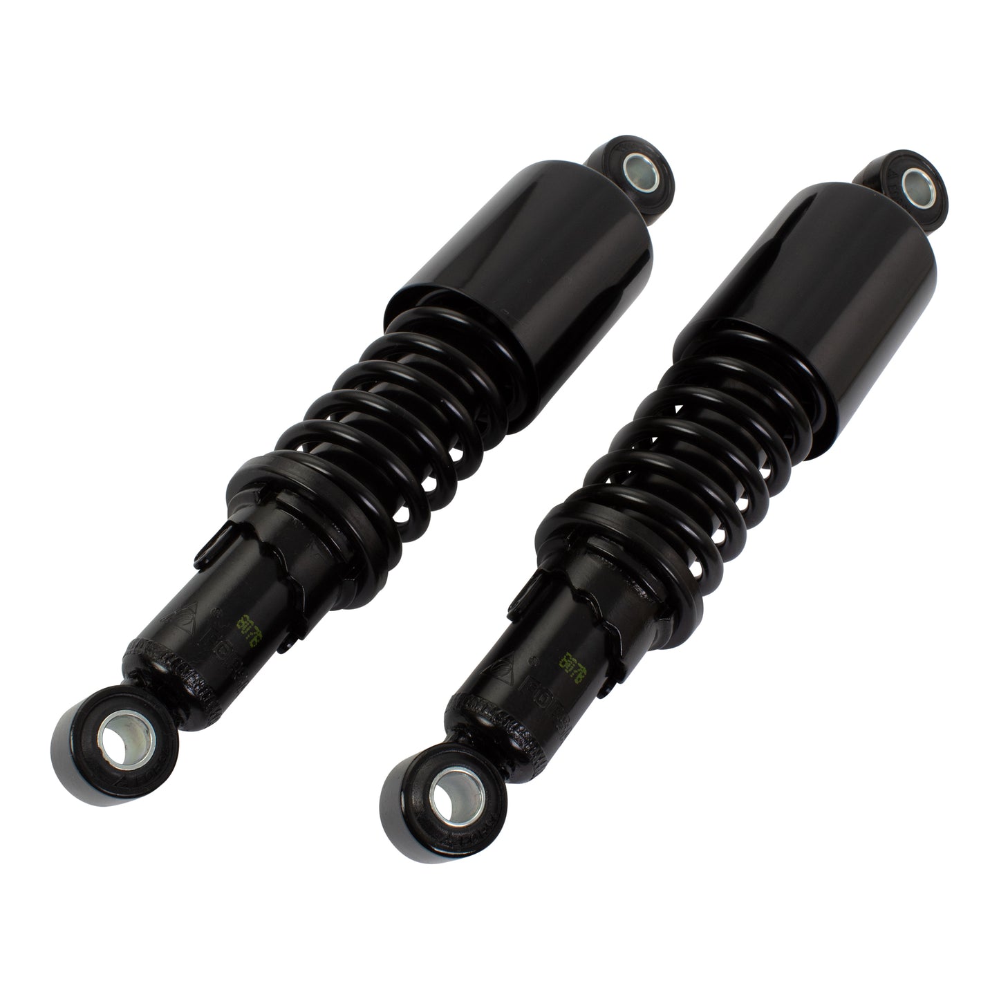 Bike It 270mm Eye To Eye Black Twin Shock Absorbers