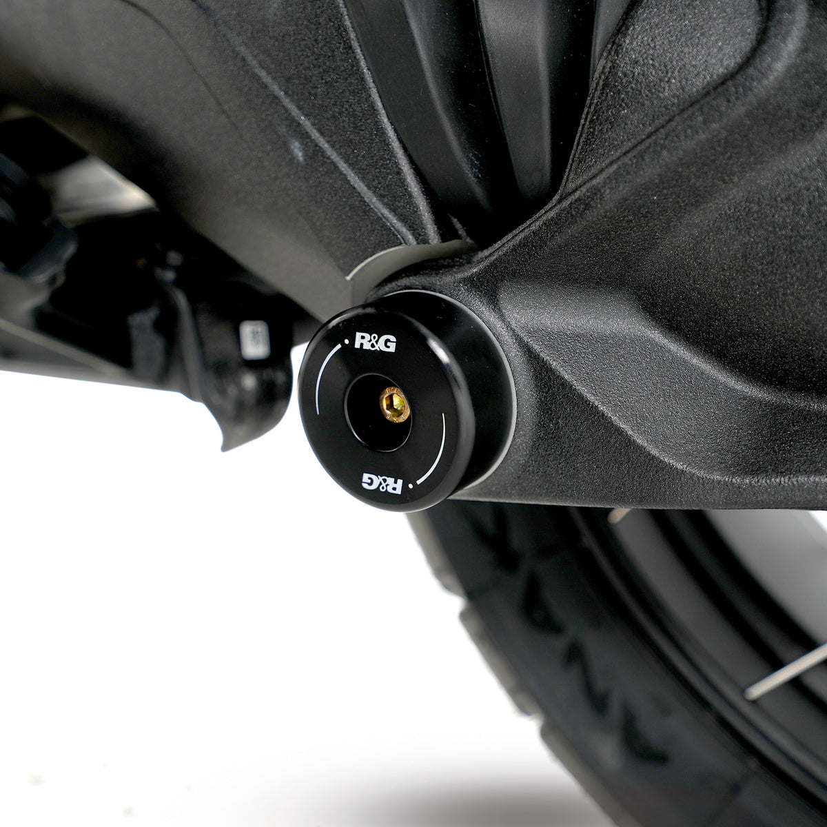 Swingarm (Shaft) Protectors for BMW R 1300 RS '25-, R1300 R '25-, R 1300 RT '25-, R 1300 GS Adventure '24- and 21 others.