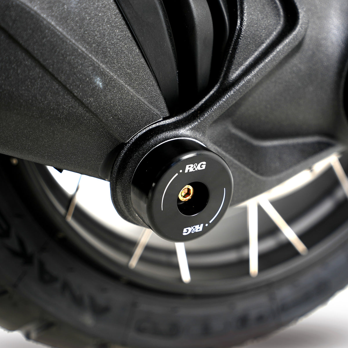 Swingarm (Shaft) Protectors for BMW R 1300 RS '25-, R1300 R '25-, R 1300 RT '25-, R 1300 GS Adventure '24- and 21 others.