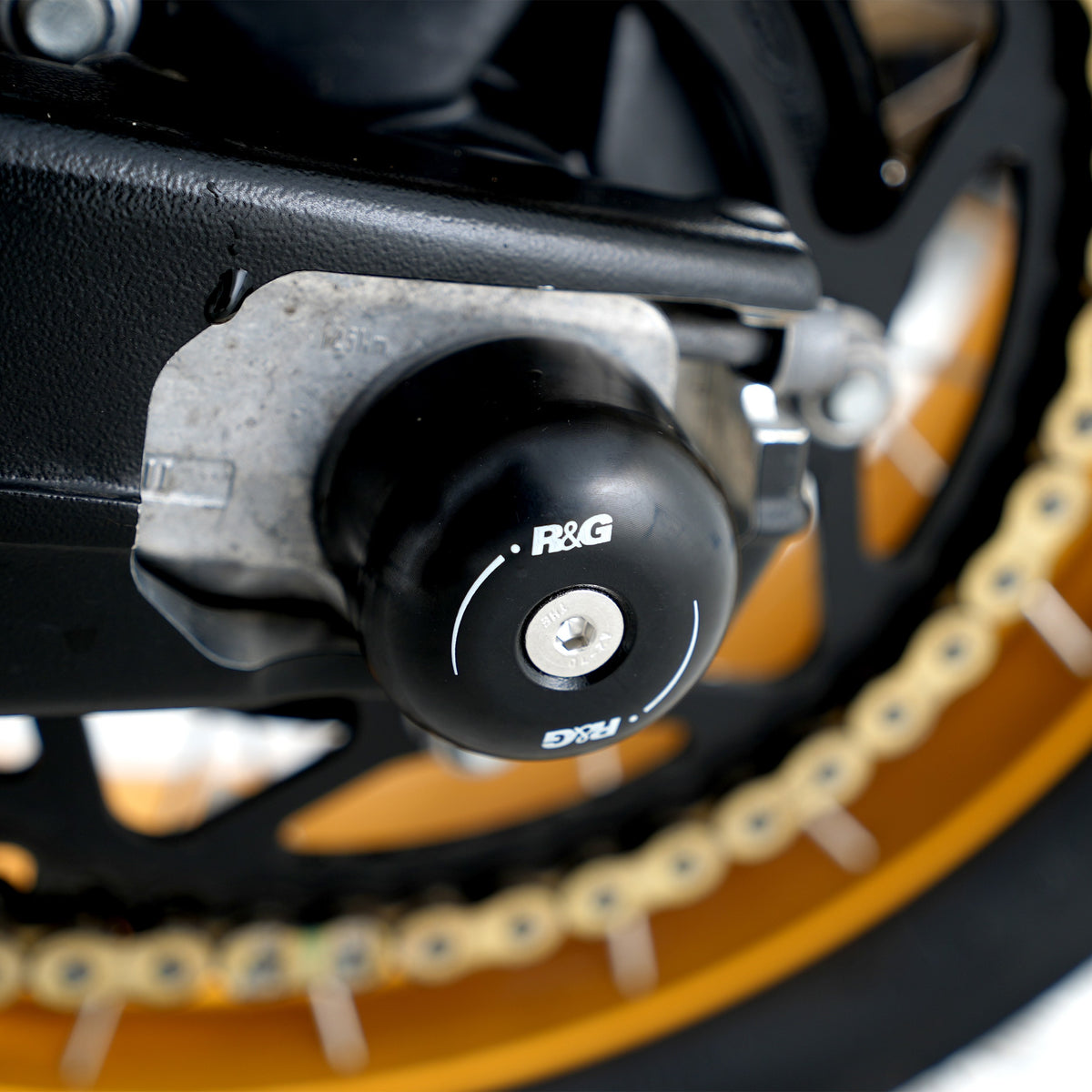 Swingarm Protectors for multiple BMW, Suzuki, Yamaha models & Voge DS900X '24-