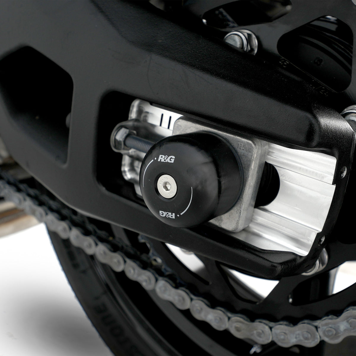 Swingarm Protectors for multiple BMW, Suzuki, Yamaha models & Voge DS900X '24-