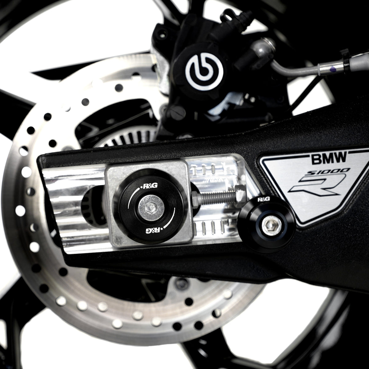 APEX Swingarm Protectors for the BMW S1000R '25- & S1000RR '25-