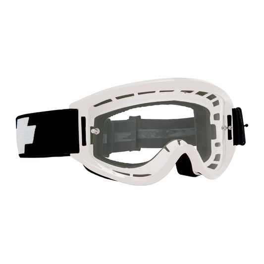 Spy Breakaway White HD Clear Lens Goggles