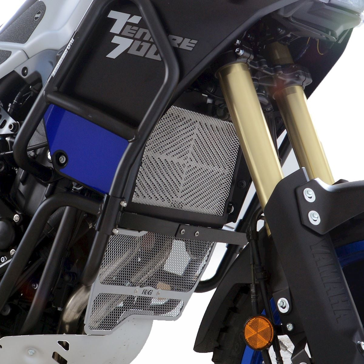 Stainless Steel Radiator Guard for Yamaha Tenere World Rally(T7) '23-, Tenere 700 '19-, Tenere 700 World Raid '22- & Tenere 700 Rally '21-