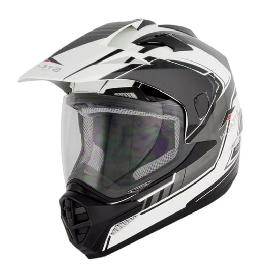Stealth Helmet HD009 Adventure Graphic Gunmetal XS