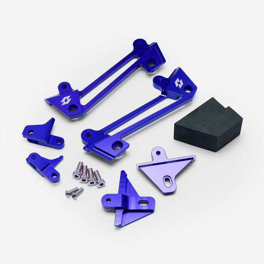 Full-E Charged Seat Lift Kit Aluminium for TL3000 Blue
