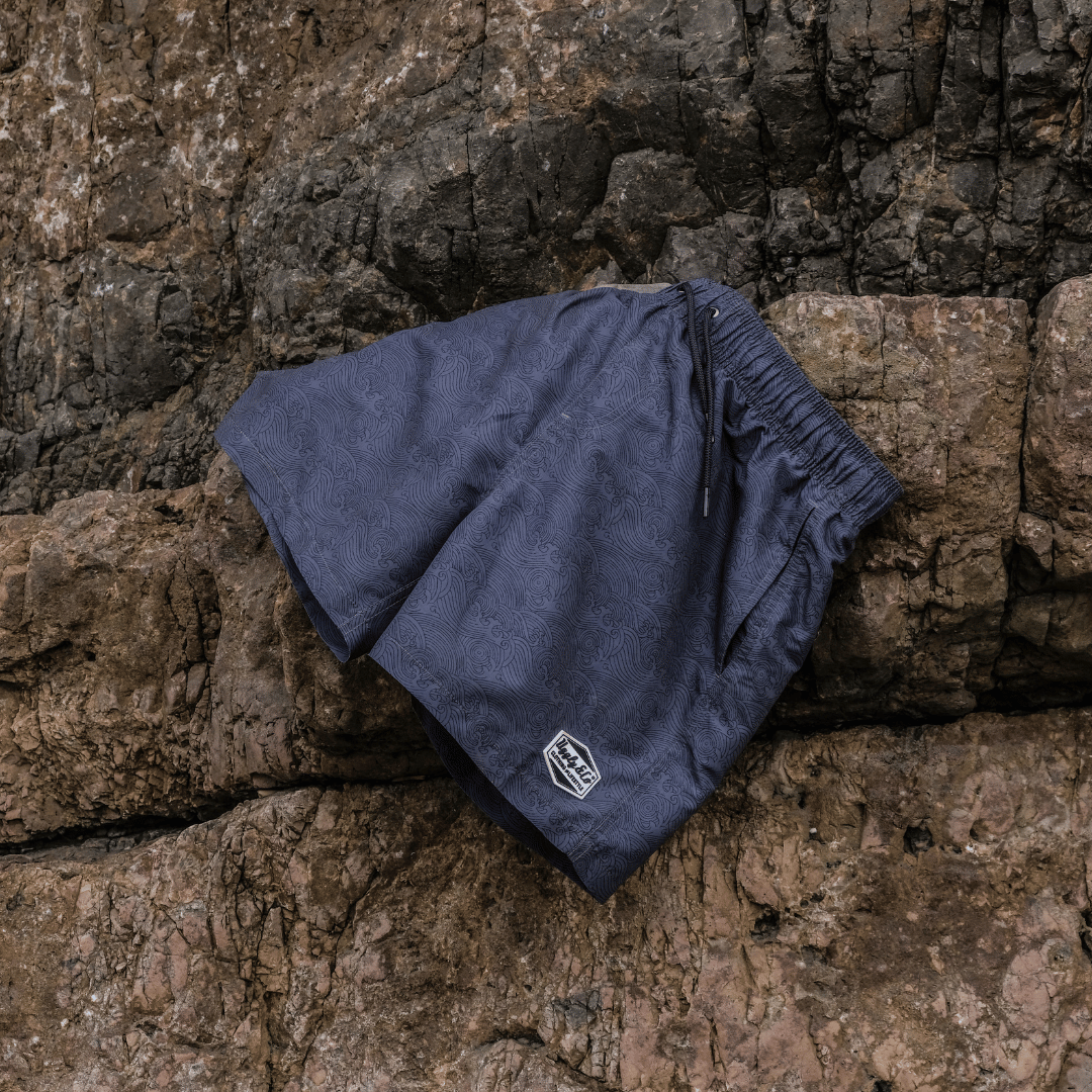 Black Diamond Swim Shorts by Uggly & Co