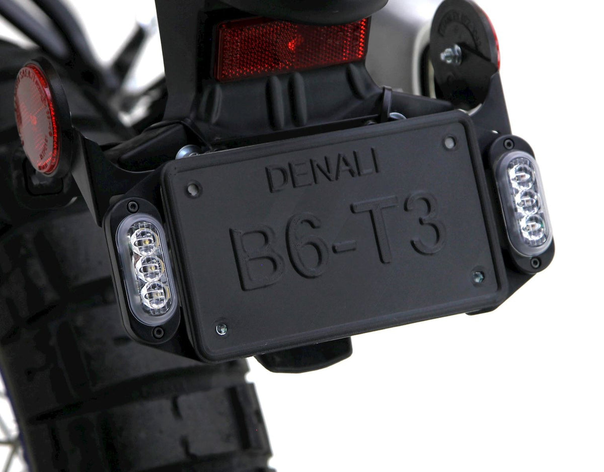 DENALI License Plate Mount For T3 Signal Pods