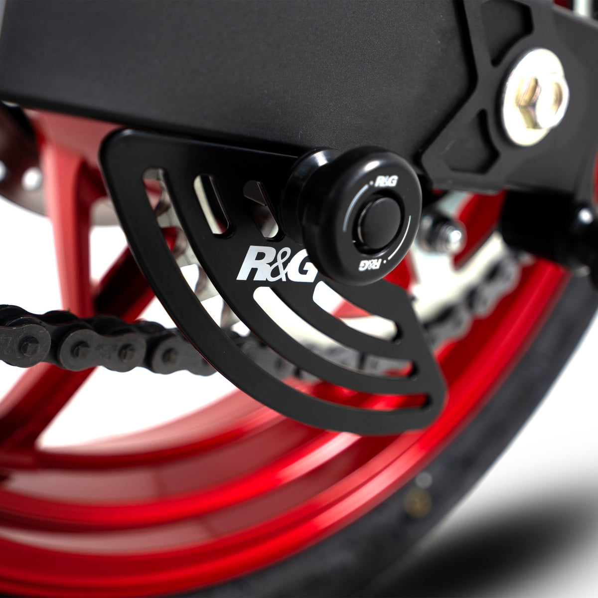 Toe Chain Guards - Toe Guard Kawasaki Ninja 250/400 '18-, Z400/ Z250 '19-, ZX-25R '20- & ZX-4R(R) (SE) ’23-, Z500 (Ninja) '24-models
