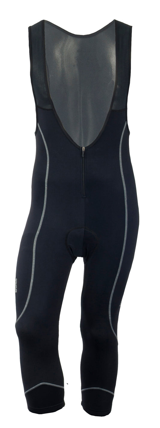 Eigo Classic Super Roubaix 3/4 Bib Tights Men Black - S