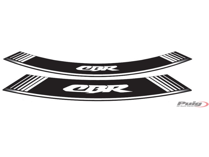Wheel Rim Stickers - White