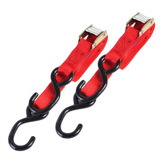 Tiedown 2 Piece Autolock Red 1.8M X 25mm