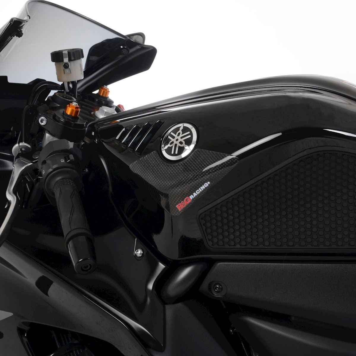 Carbon Tank Sliders for Yamaha R7 '22-