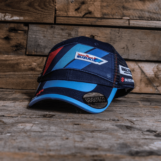 Team Classic Suzuki Trucker Hat by Uggly & Co