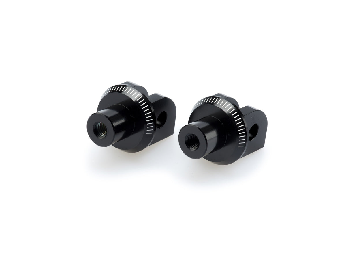 Puig Rider Footpeg Adaptors (Black)