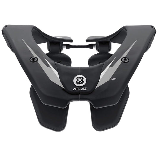 Atlas Air Adult Neck Brace Black / Silver Small 84cm - 92 cm