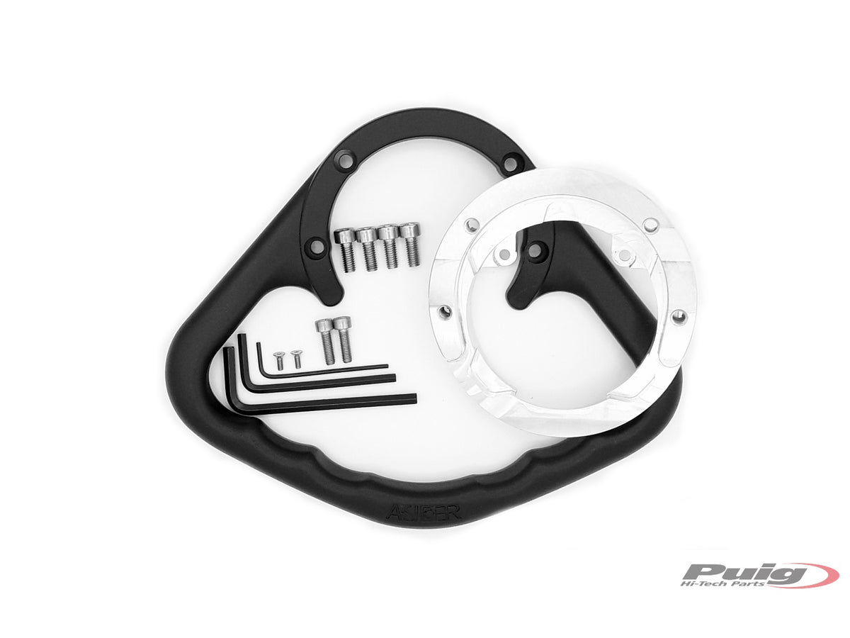 Puig Fuel Tank Pillion Hand Grips (Black)