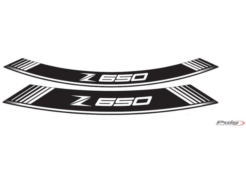 Wheel Rim Stickers - White
