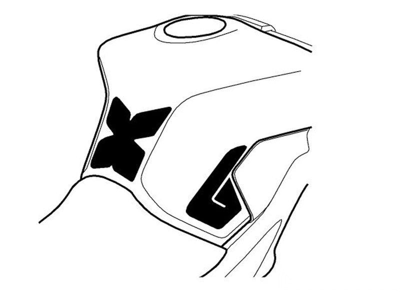 Puig Full Tank Protection Pads (Carbon Look)