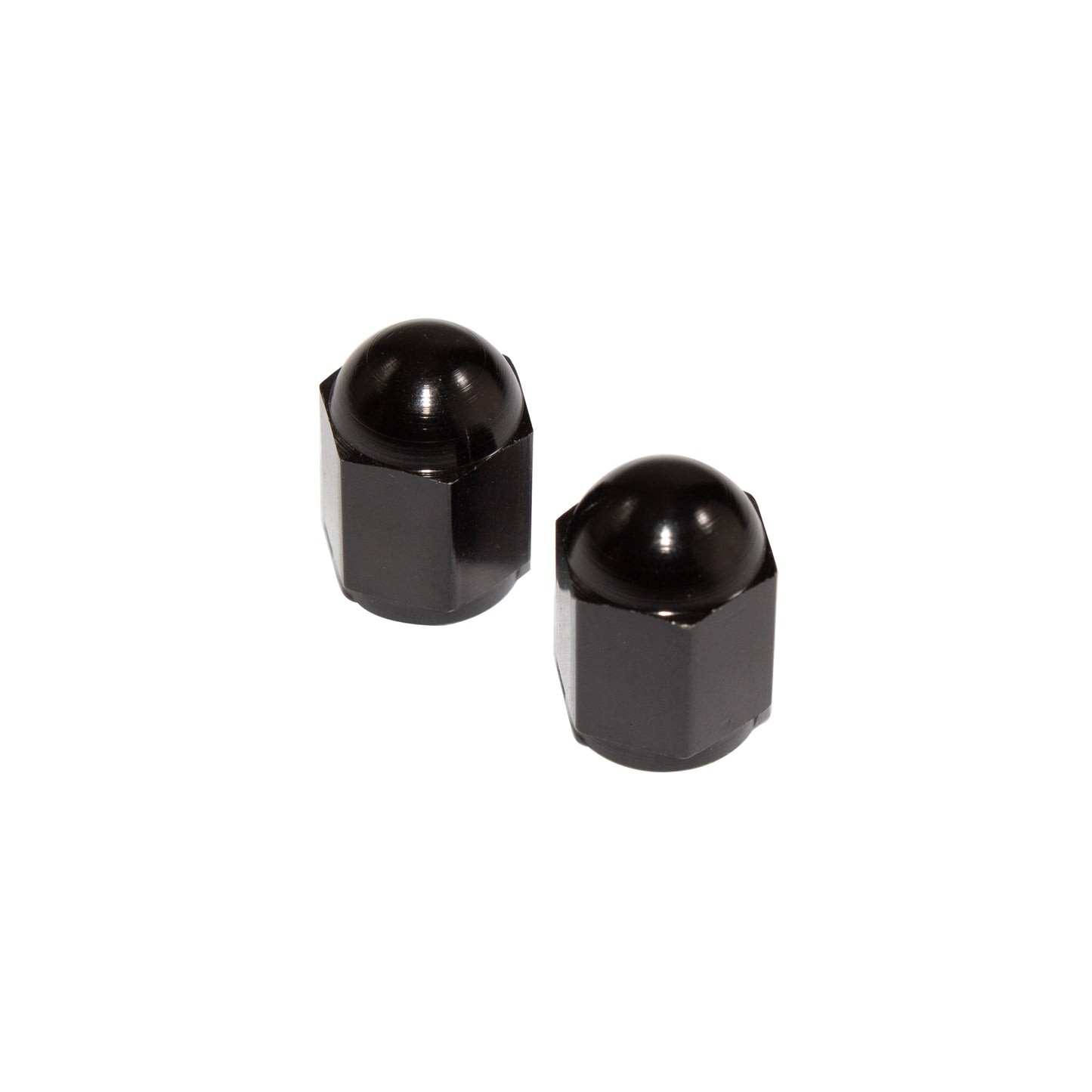Bike It Hexagon Valve Caps - Black
