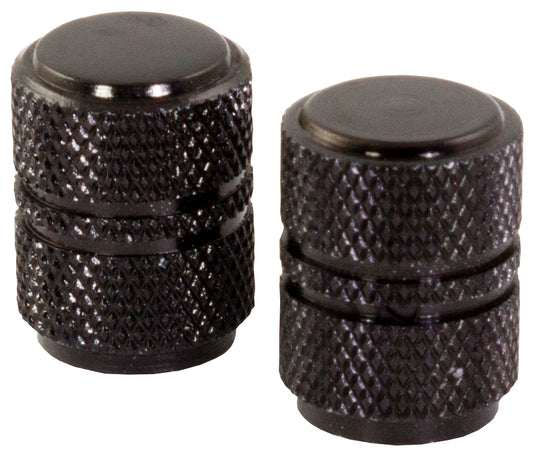 Bike It Round Valve Caps - Black
