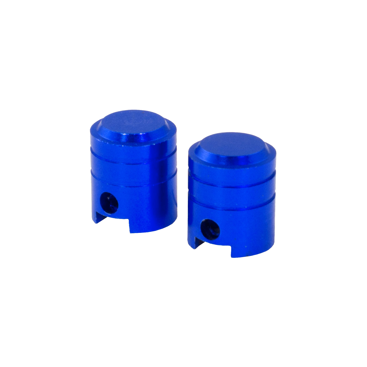 Bike It Small Piston Valve Caps - Blue