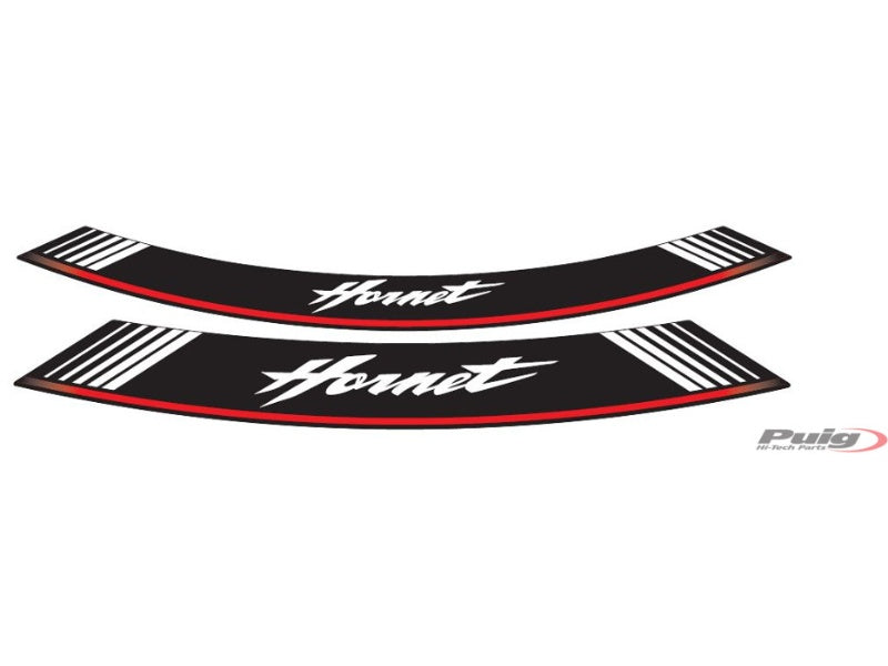 Puig Wheel Rim Stickers (Silver)