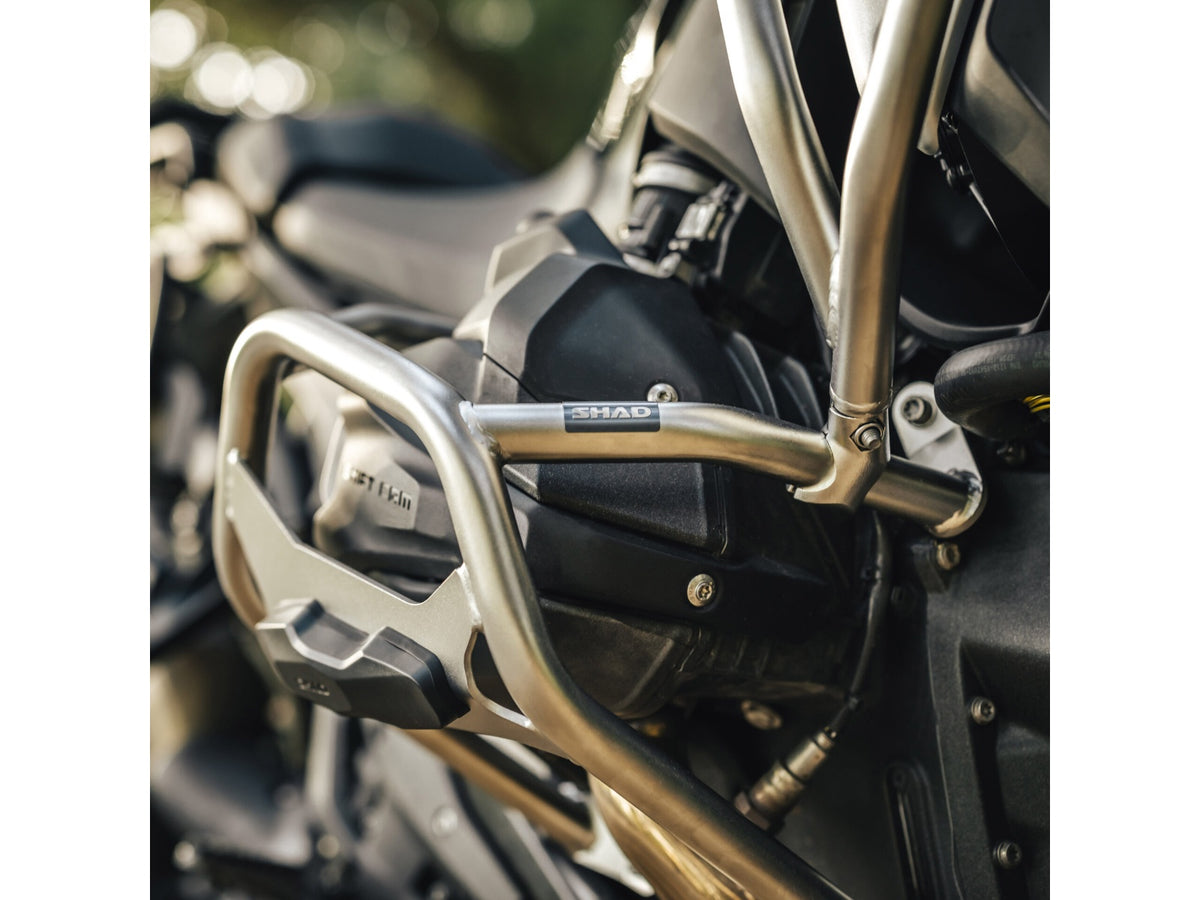 SHAD Lower Crash Bars - Silver