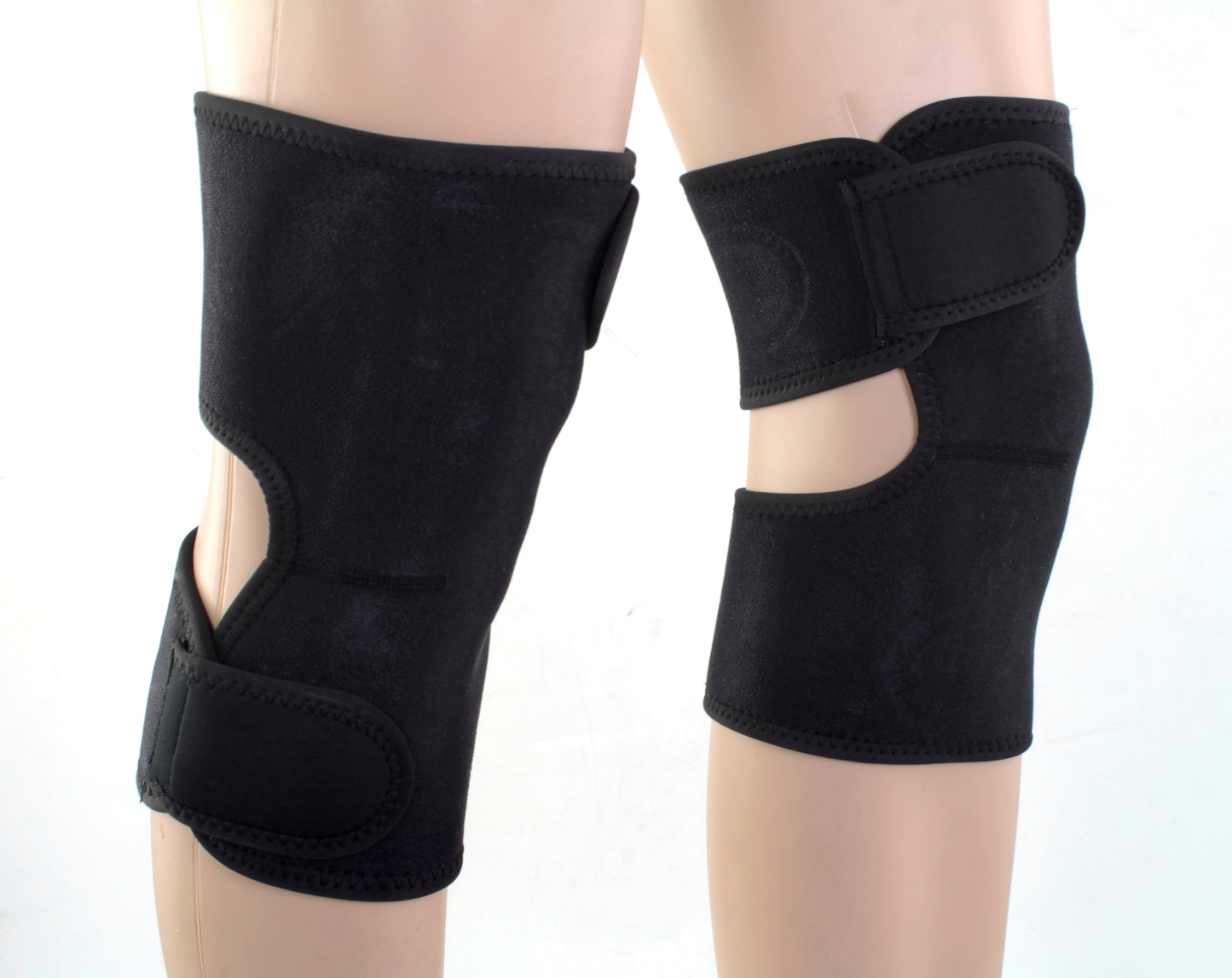 Bike It Neoprene Knee Warmers - Hook and Loop Fitting