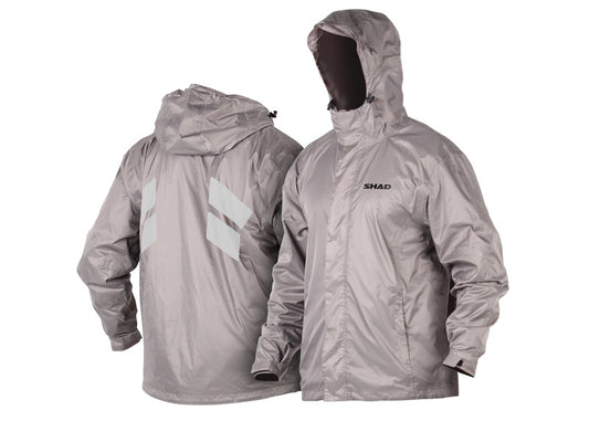 100% Waterproof Silver Rain Jacket - XXX Large
