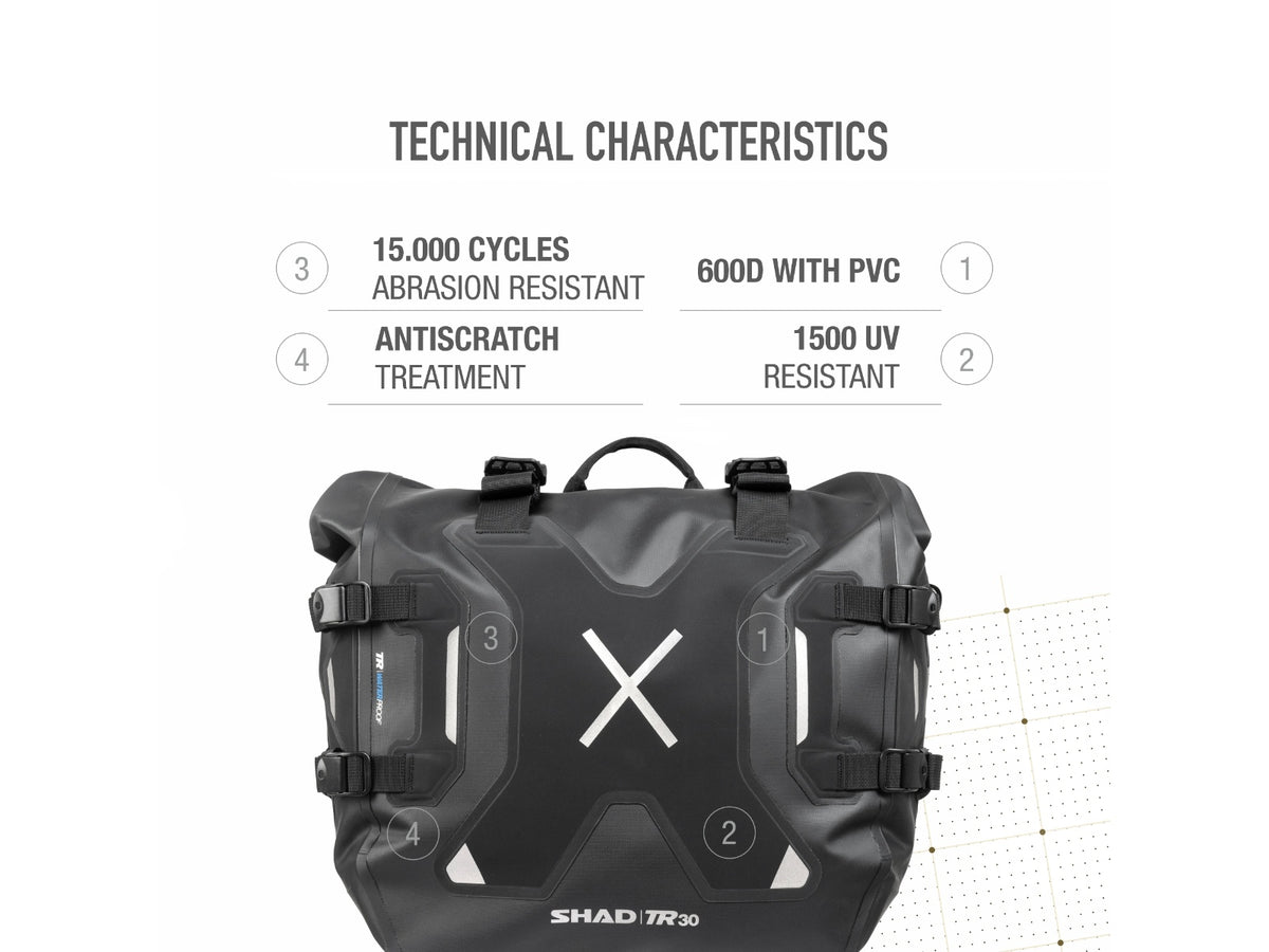 TR30 Waterproof Panniers
