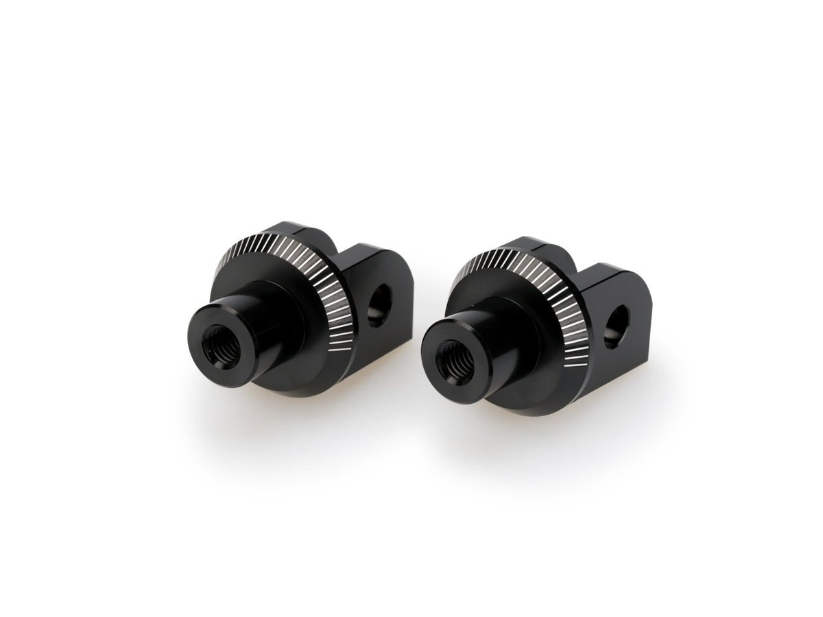 Puig Rider Footpeg Adaptors (Black)