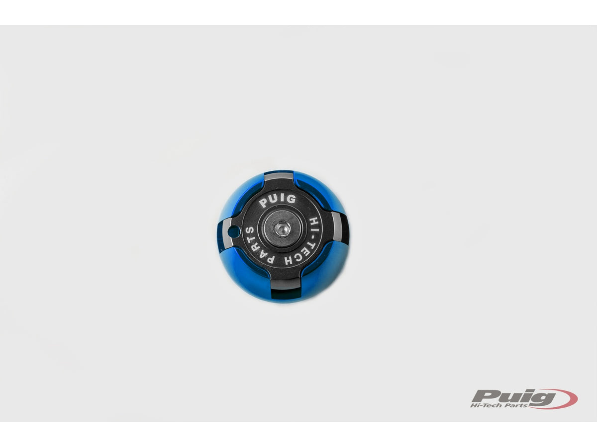 Engine Oil Filler Cap - Blue