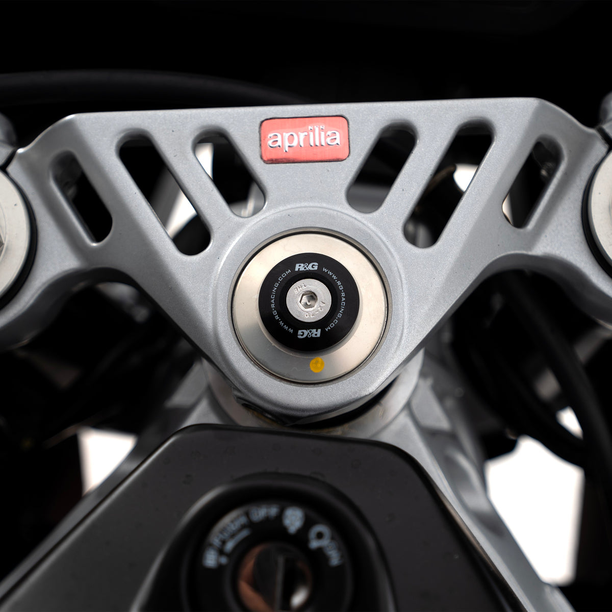Top Yoke Cap for Aprilia RSV4 1100 Factory '19- '24, & Tuono V4 1100 Factory '21- & Moto Guzzi V85TT '19-