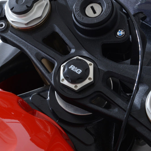 Top Yoke Cap for BMW S1000RR '19- , S1000R/ Sport/ M Sport '21- '24, M1000RR '21-'22, Triumph Trident 660 '21-, Daytona 660 '24-, Tiger Sport 660 '22-'24, Tiger Sport 800 ’25- & Moto Guzzi V100 '23-