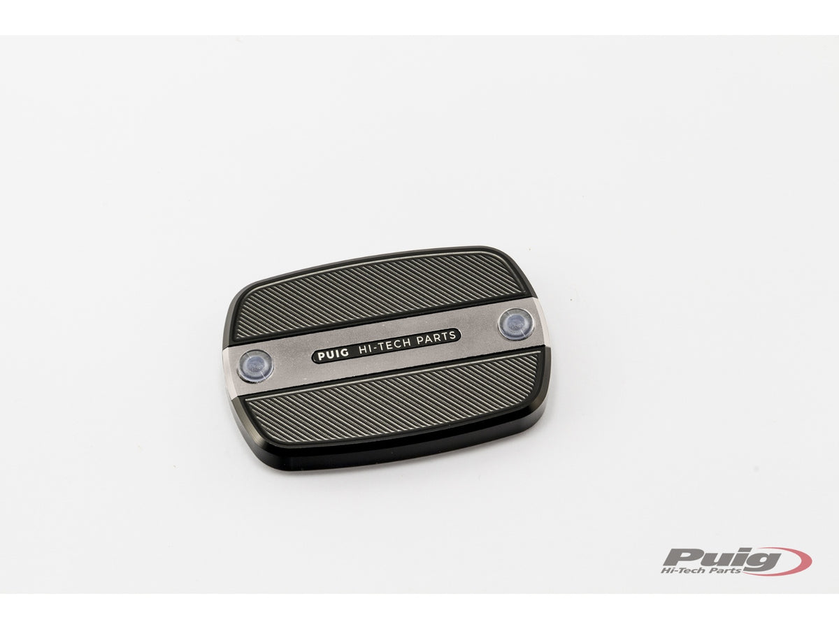 Front Brake Fluid Tank Cap - Silver